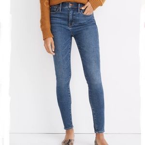 NEW Madewell 10” high-rise skinny jeans